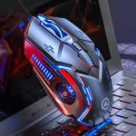 🎮 Laser Gaming Mouse for PC – Ergonomic LED Backlit Wired Mouse for Gamers & Laptop Users