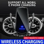 🚗 15W MagSafe Car Charger - Auto-Aligning Wireless Charger Mount | Infrared Induction | Strong Magnet | Qi2 Certified | for iPhone 15/14/13 & Android (Vent/Dash Compatible) - Image 6