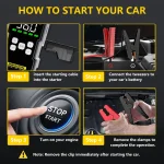 🚗 BSMOOM 7000A Car Jump Starter with 150PSI Air Pump - 26,800mAh Power Bank, 12V Emergency Booster for Gas/Diesel Engines, LED Smart Screen, -4°F~140°F Operation - Image 5
