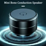 🎧 OEING Mini Bone Conduction Speaker – Wireless Bluetooth 5.0, TWS Stereo, Portable Metal Design (Black/Silver/Red) | 5W Bass | 10M Range | USB-C Charging