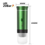 ☕ Wireless Portable Espresso Machine – 3-in-1 Coffee Maker for Travel, Car, Camping & Home | Capsule + Ground Coffee | USB Rechargeable - Image 8