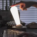 💡 WHATOOK Joystick Night Light - USB Rechargeable LED Desk Lamp | 2 Brightness Modes | Touch Control | Gaming-Themed Bedside Decor | for Bedroom/Office/Gamer Gifts