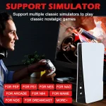 🎮 GB5 Retro Game Console - 64G/128G/256G Options | 50,000+ Preloaded Games | Dual Wireless Controllers | 4K HD Output | Supports PS1/MAME/GBA/SNES (Plug & Play) - Image 13