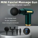 💆♂️ Portable Digital Fascia Gun - 6-Speed Electric Massager with LED Display | Deep Tissue Percussion Therapy | Silent & Rechargeable | for Muscle Recovery/Pain Relief - Image 5