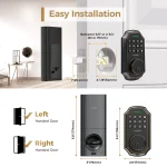 🔐 Arpha D180W WiFi Smart Door Lock - Image 6