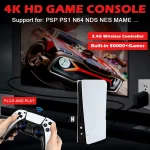 🎮 GB5 Retro Game Console - 64G/128G/256G Options | 50,000+ Preloaded Games | Dual Wireless Controllers | 4K HD Output | Supports PS1/MAME/GBA/SNES (Plug & Play) - Image 14