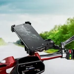 🚀 Yaoiler 2024 Motorcycle Phone Holder – 15W Wireless Charging + QC3.0 Fast Charge | 360° Adjustable | Auto-Lock | Universal Fit (4.7-7") - Image 6