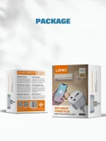 🔌 LDNIO WiFi Smart Plug - Universal Travel Adapter (UK/US/EU) | Tuya/Alexa/Google Home Control | 16A 2500W | Timer & Energy Monitoring | Surge Protection - Image 24