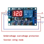 🔌 DC 6–40V Battery Charger Discharger Controller – Auto Cut-Off | Overvoltage & Undervoltage Protection | Timer Function | Serial Interface - Image 6