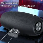 🔊 Zealot S67 Portable Speaker - 40H Playtime • IPX7 Waterproof • 30W Boom (Black/Orange) - Image 4