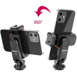 :  📱 Ulanzi ST-06S 360° Rotatable Phone Mount | Vertical Shooting Tripod | Cold Shoe Compatible