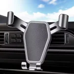 🚗 Universal Car Phone Holder - Gravity-Activated Air Vent Mount | One-Hand Operation | Anti-Shake Design | Fits 4.6-7" Smartphones (iPhone/Android/Samsung) - Image 4