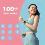 ⌚ ZL54CJ Square Smartwatch for Women & Men - Bluetooth Calls, Heart Rate Monitor, 10 Sport Modes, IP68 Waterproof (iOS/Android) - Image 3