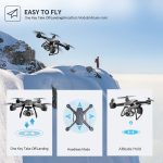🚁 V14 Professional Drone 6K HD Dual Camera Wifi FPV Portable RC Quadcopter - Image 7