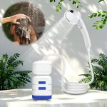 🌟 Portable Camp Shower with LED Light | Type-C Rechargeable Electric Shower Pump | Waterproof Outdoor Shower for Camping, Hiking & Emergencies 🏕️ - Image 10