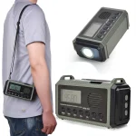 📻 Solar & Hand Crank Emergency Radio | 4-Way Power NOAA Weather Alert + 10000mAh Power Bank | Built-in Flashlight & Phone Charger for Survival 🔋 - Image 9