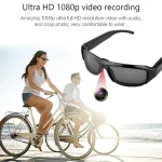 🎥 1080P HD Glasses Camera Recorder | Wearable Spy Sunglasses DVR | Mini Hidden Cam for Sports, Surveillance & Vlogging 📹 - Image 9