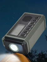📻 Solar & Hand Crank Emergency Radio | 4-Way Power NOAA Weather Alert + 10000mAh Power Bank | Built-in Flashlight & Phone Charger for Survival 🔋 - Image 18
