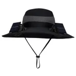 ☀️  Solar Fan Hat with USB Charging & Adjustable Fan Wide Brim Sun Hat for Hiking, Fishing, Riding Waterproof & Breathable Design 🌊 - Image 11