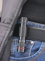 🔦 Emergency LED Flashlight - 300LM Super Bright, Waterproof & Rechargeable - Mini Camping Light for Hiking, Fishing, Survival (600mAh, Adjustable Zoom) - Image 4