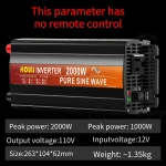 ⚡ HOULI 5000W Pure Sine Wave Inverter | 12V/24V to 110V AC Power Converter 🏡 Dual USB Outlets for Solar/RV/CPAP 🚨 Emergency Backup Guaranteed - Image 10
