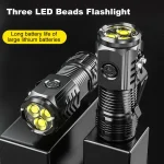 ✨ 3-in-1 Portable Work Light | 300LM Rechargeable LED Pen Clip/Magnetic Base 🧲 Waterproof for Camping, Hiking & Car Emergencies - Image 14