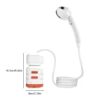 🌟 Portable Camp Shower with LED Light | Type-C Rechargeable Electric Shower Pump | Waterproof Outdoor Shower for Camping, Hiking & Emergencies 🏕️ - Image 6