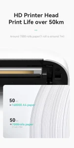 🖨️ PERIPAGE P40 Portable Thermal Printer Wireless Ink-less Mobile Printer for Travel ✈️ Office 🏢 Home 🏠 | Instant Bluetooth Printing from iOS/Android 📱 - Image 13