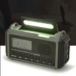 📻 Solar & Hand Crank Emergency Radio | 4-Way Power NOAA Weather Alert + 10000mAh Power Bank | Built-in Flashlight & Phone Charger for Survival 🔋 - Image 10