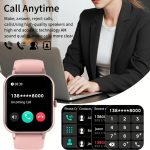 ⌚ ZL54CJ Square Smartwatch for Women & Men - Bluetooth Calls, Heart Rate Monitor, 10 Sport Modes, IP68 Waterproof (iOS/Android) - Image 7